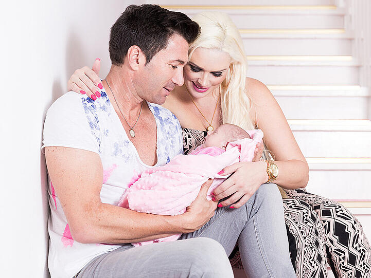 Daniela Katzenberger lässt sich "Mit Lucas im Babyglück" von der RTL-II-Kamera begleiten