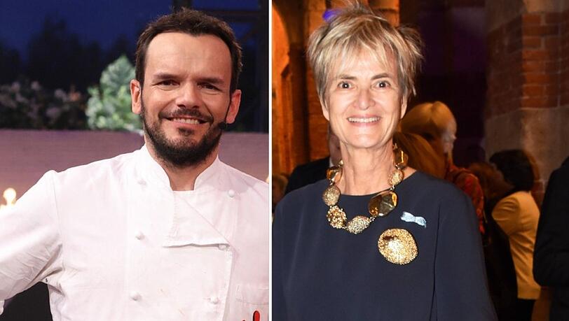 Fürstliche Konkurrenz: Steffen Henssler kocht gegen Gloria von Thurn und Taxis.