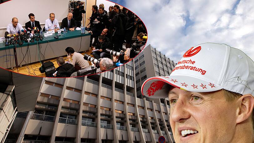 Michael Schumacher schwebt noch immer in Lebensgefahr. Michael Schumacher schwebt noch immer in Lebensgefahr.