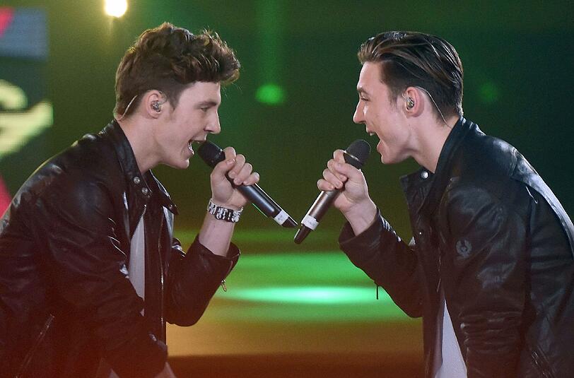 Die YouTuber Die Lochis performten ebenfals live beim Webvideopreis 2016.