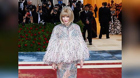 "Vogue"-Chefredakteurin Anna Wintour fungiert bei der Met Gala als Co-Gastgeberin und entscheidet über die Promi-Gästeliste.