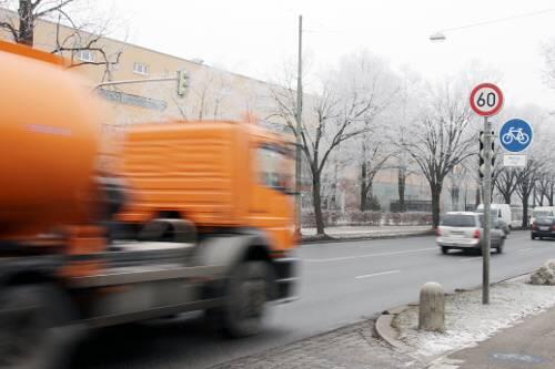 In der Chiemgaustraße, auf Höhe der Hausnummer 160,  geschah der Unfall.