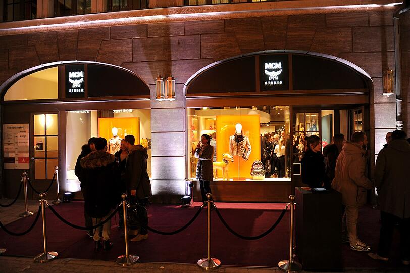 Der neue "MCM"-Pop-Up-Store in der Residenzstraße 7