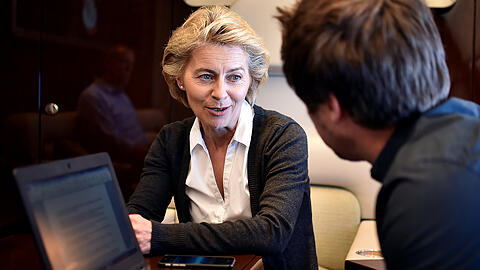 Verteidigungsministerin Ursula von der Leyen will eine massive Erhöhung der deutschen Militärausgaben.