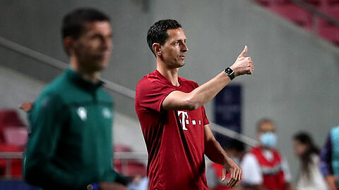 Dino Toppmöller vertrat Julian Nagelsmann am Mittwochabend.