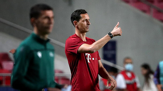 Dino Toppmöller vertrat Julian Nagelsmann am Mittwochabend.