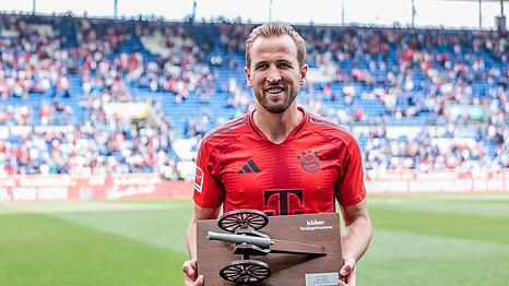 Harry Kane: Er ist mit 26 Treffern der Torschützenkönig der Bundesliga und wurde nun auch als Spieler der Saison ausgezeichnet.