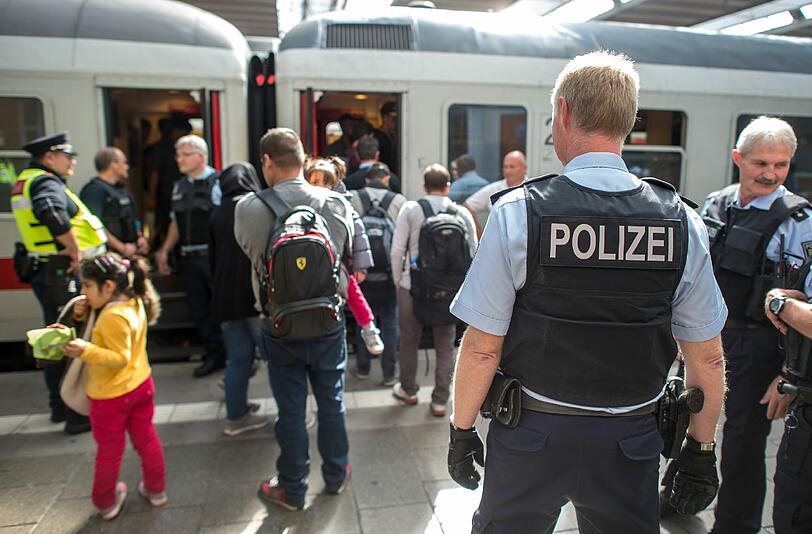 Münchner Hauptbahnhof: Die Bilder vom Freitag.