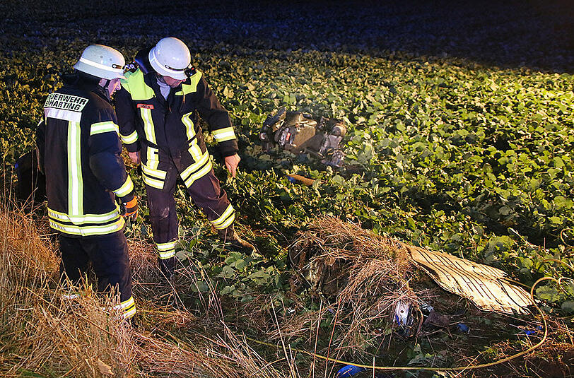 Bilder vom tragischen Unfall in Mößling, bei dem zwei 15-jährige Schülerinnen starben.