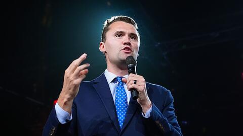Charlie Kirk wurde im vergangenen Monat erschossen. (Archivbild)