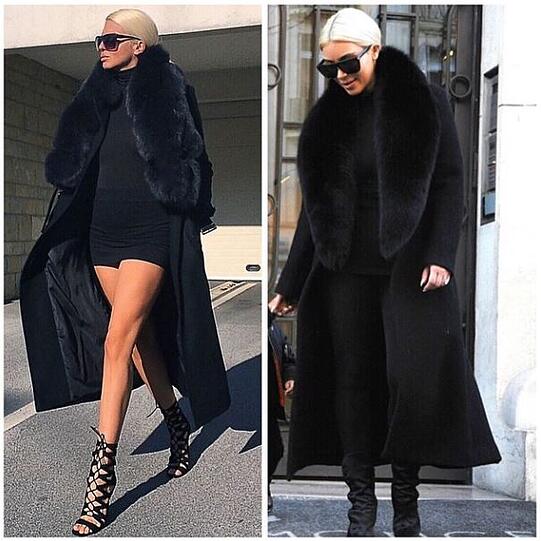 Die serbische Sängerin Jelena Karleusa behauptet, sie sei das Stil-Vorbild von Kim Kardashian