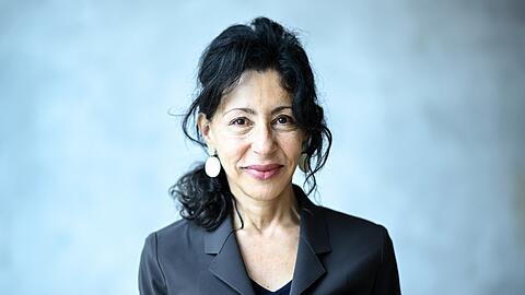 Die französische Schriftstellerin Yasmina Reza.