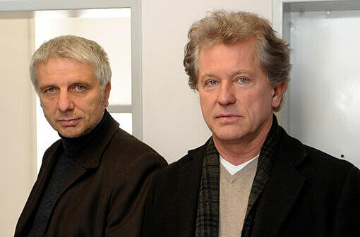 Miroslav Nemec (r) als Kommissar Ivo Batic und Udo Wachtveitl als Kommissar Franz Leitmayr