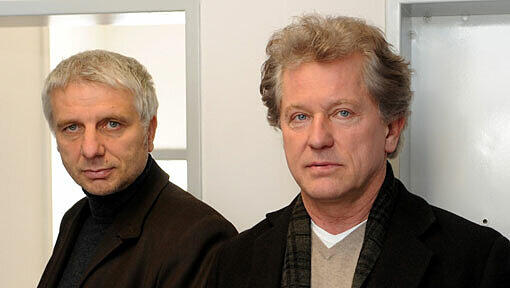 Miroslav Nemec (r) als Kommissar Ivo Batic und Udo Wachtveitl als Kommissar Franz Leitmayr