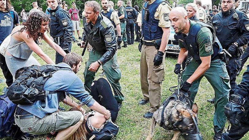 Der Polizeieinsatz Ende Mai ist nach wie vor umstritten. Der Polizeieinsatz Ende Mai ist nach wie vor umstritten.