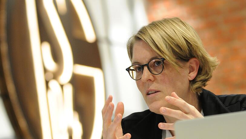 Die Finanzvorständin von Schalke 04, Christina Rühl-Hamers, konnte ein positives Ergebnis verkünden.