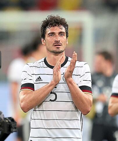 Schwärmt von seinem Nebenmann: Mats Hummels. Schwärmt von seinem Nebenmann: Mats Hummels.
