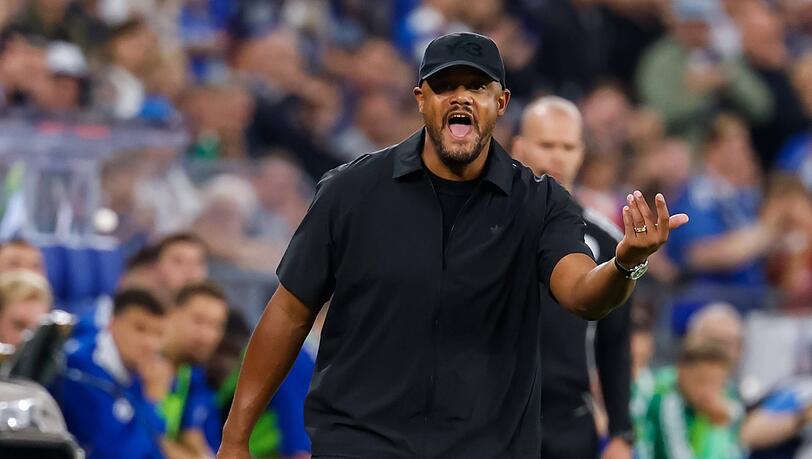 Kein Tor? Kann passieren, findet Bayern-Trainer Vincent Kompany. Aktuell haben f&uuml;r die M&uuml;nchner eh der Pokal und die Champions League Priorit&auml;t.