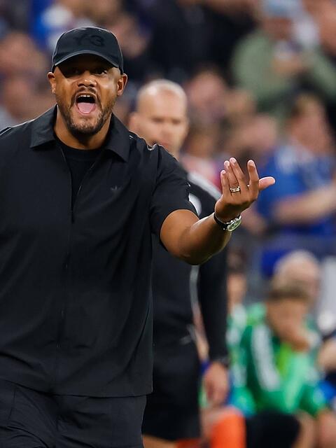 Kein Tor? Kann passieren, findet Bayern-Trainer Vincent Kompany. Aktuell haben f&uuml;r die M&uuml;nchner eh der Pokal und die Champions League Priorit&auml;t.