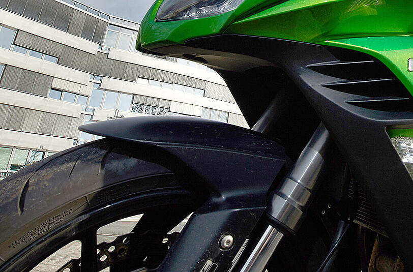 Der Biker hatte eine Kamera an seinem Fahrzeug montiert. (Symbolbild)