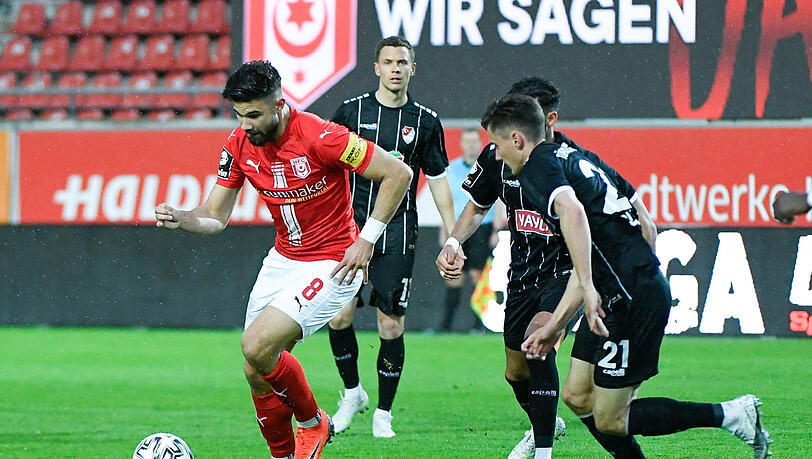 Türkgücü München in Halle.