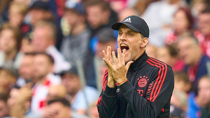 Bereits nach wenigen Wochen verzweifelt und ratlos: FC-Bayern-Trainer Thomas Tuchel.