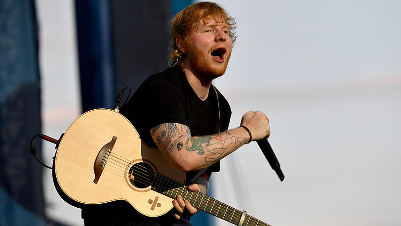 Ed Sheeran spielt gleich zwei Tage hintereinander im Münchner Olympiastadion - beide Konzerte sind restlos ausverkauft. Die Bilder vom ersten Auftritt.