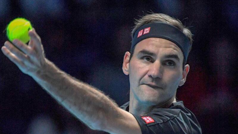 Roger Federer hat in London gegen Matteo Berrettini gewonnen. Roger Federer hat in London gegen Matteo Berrettini gewonnen.