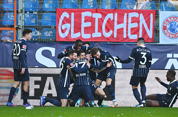 Die Bochumer hatten gegen den FC Bayern am Samstag viel zu jubeln.