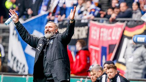 Für Tim Walter und den HSV zählt nur der Aufstieg.