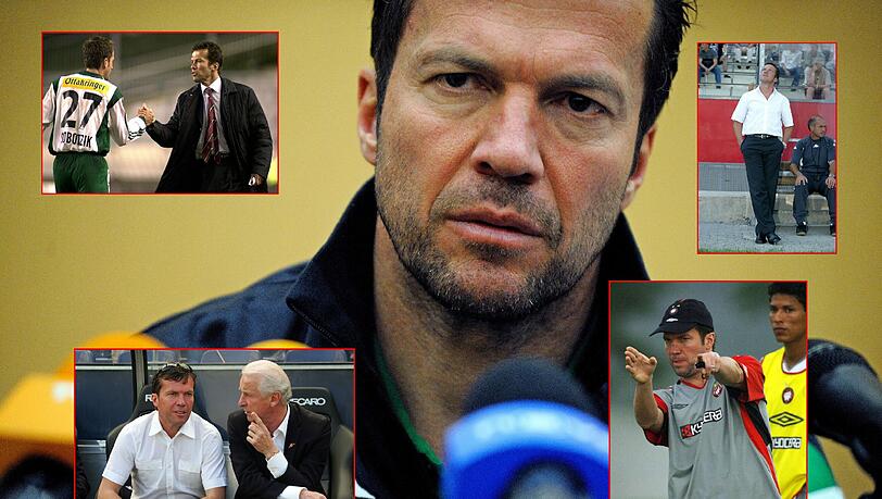 Lothar Matthäus war diese Woche nicht nur aufgrund seines Guttenberg-Zitats präsent - Ex-Kollege Mario Basler kritisierte ihn im Fachmagazin Kicker: „Ich glaube, dass Lothar ein sehr guter
Trainer ist, der eine Chance verdient hätte, aber selbst dazu beigetragen hat, dass die Klubs dieses Risiko nicht eingehen möchten“, erklärte Basler. Die AZ lässt die Trainerkarriere des Rekord-Nationalspielers in der Bilderstrecke Revue passieren. Lothar Matthäus war diese Woche nicht nur aufgrund seines Guttenberg-Zitats präsent - Ex-Kollege Mario Basler kritisierte ihn im Fachmagazin Kicker: „Ich glaube, dass Lothar ein sehr guter
Trainer ist, der eine Chance verdient hätte, aber selbst dazu beigetragen hat, dass die Klubs dieses Risiko nicht eingehen möchten“, erklärte Basler. Die AZ lässt die Trainerkarriere des Rekord-Nationalspielers in der Bilderstrecke Revue passieren.