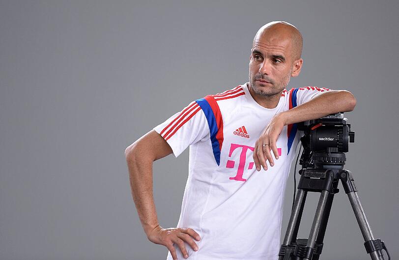 Bilder vom offiziellen Fototermin der Bayern.