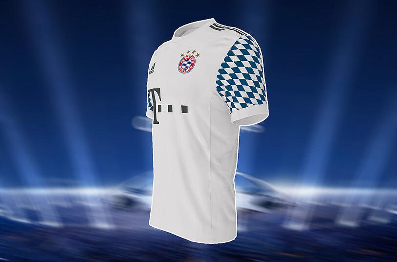 Fans entwerfen Designs für ein Bayern-Trikot: Eines dieser Leiberl wird das Champions-League-Trikot 2017/2018 des Rekordmeisters.