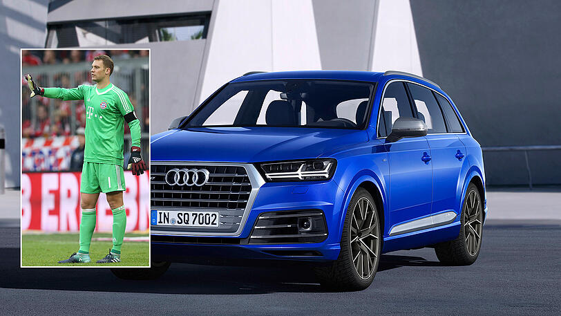 Manuel Neuer: SQ7 (Orcaschwarz Metallic).