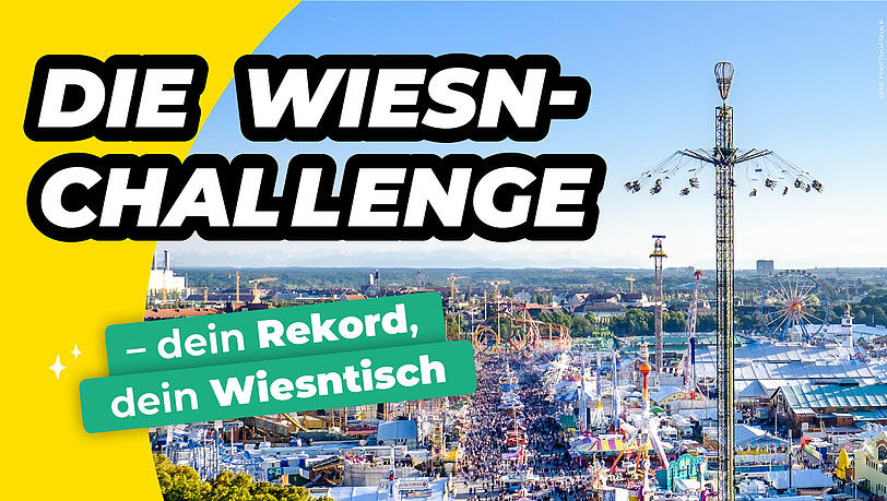 Verlost wird ein reservierter Tisch auf der Wiesn sowie ein 500 Euro-Gutschein.