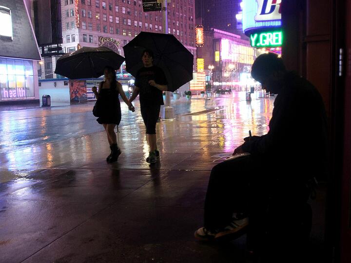New York und die gespenstische Ruhe vor dem Sturm.