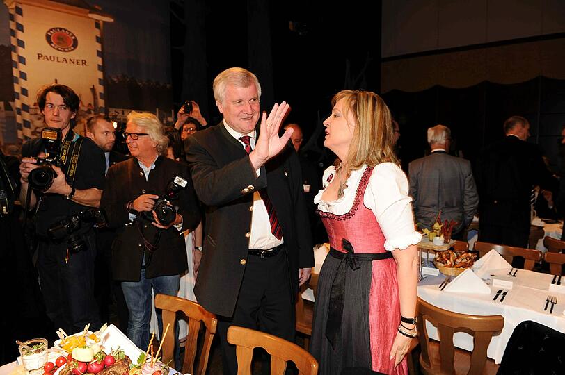 Ministerpräsident Horst Seehofer und Beate Merk