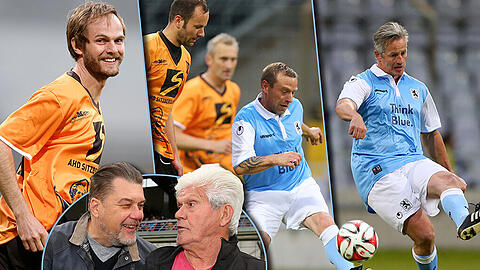 Peter von den Sportis, Thomas Häßler, Jens Keller, Werner Lorant und viele prominente Gäste mehr waren dabei beim Benefiz-Kick für Olaf Bodden. Hier gib's die Bilder.