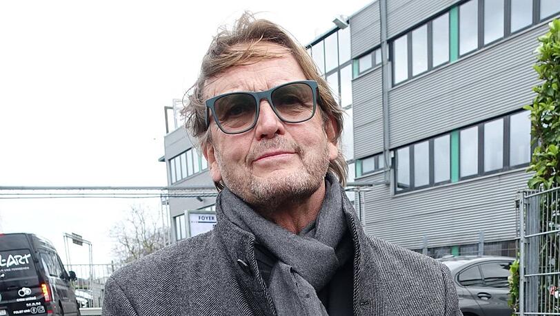 Peter Althof bei der Ankunft zur Aufzeichnung von "Ich bin ein Star - Holt mich hier raus! Das Nachspiel" im Februar.