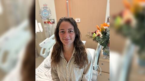 Carolina Wilga durfte nach fünf Tagen das Krankenhaus in Perth verlassen.
