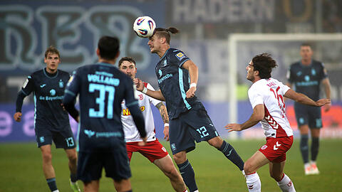 Bisher wenig zu melden: Sigurd Haugen im Löwen-Sturm.