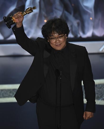 Bester Film: "Parasite"-Regisseur Bong Joon Ho jubelt