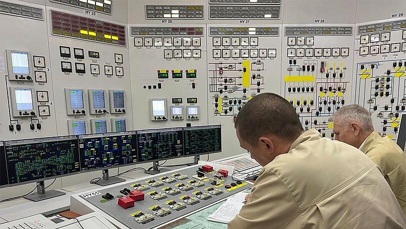 Das Atomkraftwerk in Saporischschja ist das größte in Europa.