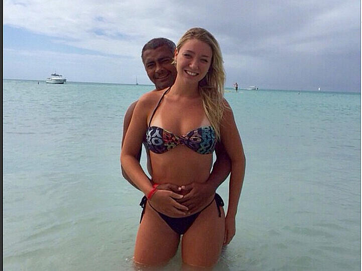 Ex-Fußballstar Romario hat sich eine deutlich jüngere Frau geangelt