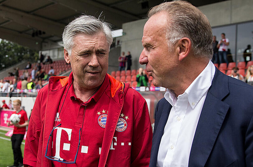 Karl-Heinz Rummenigge über Carlo Ancelotti: "Carlo will nicht Everybody's Darling sein"