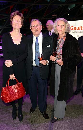 Patricia Bröhm, Fritz Eichbauer / Inhaber Restaurant Tantris München und Frau Sigrid