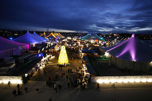 Ins Neue Jahr feiern auf dem Winter-Tollwood.