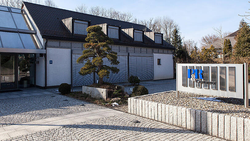 Die Firmenzentrale der P&R Container Agentur sitzt in Grünwald.