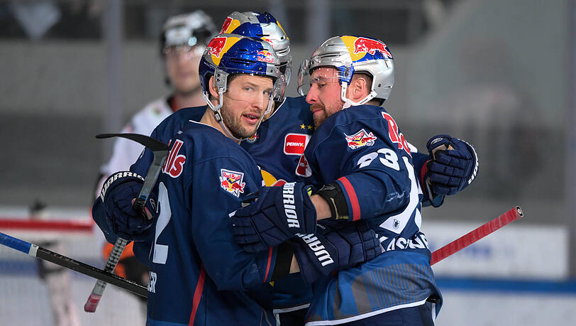 Der EHC  München fährt gegen Frankfurt den fünften Sieg in Serie ein.