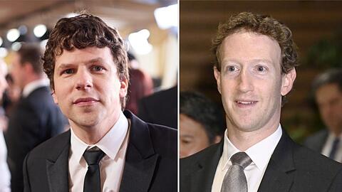 Vor 16 Jahren schl&uuml;pfte Jesse Eisenberg (l.) in die Rolle von Facebook-Gr&uuml;nder Mark Zuckerberg.